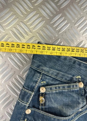 Vintage Big Train y2k Japanese Embroidered jeans 2000s