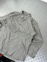 Vintage Embroidered y2k Hip Hop tribal shirt 2000s
