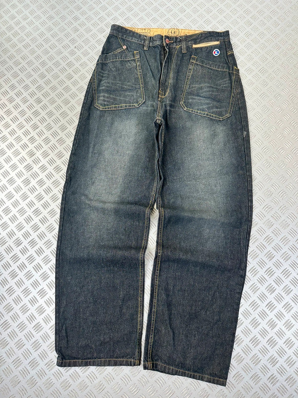 Vintage G-Unit y2k Hip Hop Denim Baggy Jeans 2000s