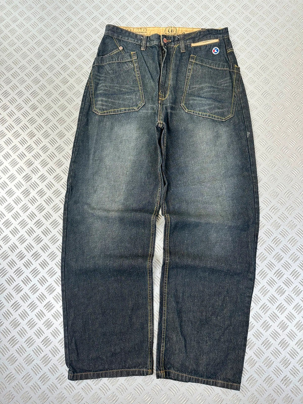 Vintage G-Unit y2k Hip Hop Denim Baggy Jeans 2000s