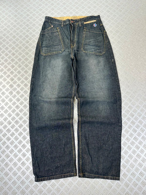 Vintage G-Unit y2k Hip Hop Denim Baggy Jeans 2000s