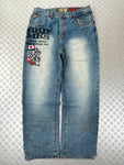 Vintage Hip hop akademiks y2k Baggy jeans 2000/