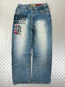 Vintage Hip hop akademiks y2k Baggy jeans 2000/