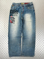 Vintage Hip hop akademiks y2k Baggy jeans 2000/