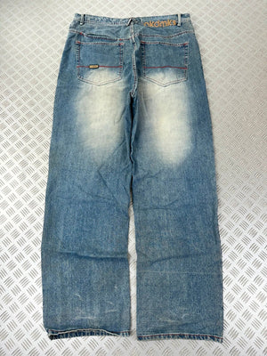 Vintage Hip hop akademiks y2k Baggy jeans 2000/