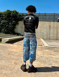Vintage y2k Hip Hop Patchwork Jorts Baggy 2000s short