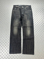 Vintage Hip Hop Big Train y2k Japanese Baggy Jeans 2000s