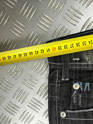 Vintage Hip Hop Big Train y2k Japanese Baggy Jeans 2000s