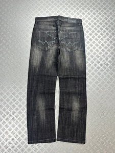 Vintage Hip Hop Big Train y2k Japanese Baggy Jeans 2000s