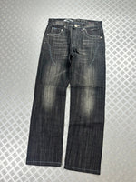 Vintage Hip Hop Big Train y2k Japanese Baggy Jeans 2000s