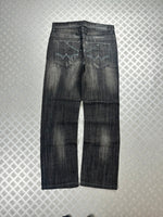 Vintage Hip Hop Big Train y2k Japanese Baggy Jeans 2000s