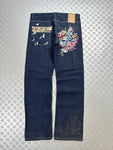 Vintage Oniarai y2k Hip Hop Embroidered Baggy jeans 2000s rare piece