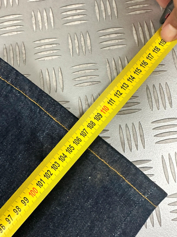 Vintage Oniarai y2k Hip Hop Embroidered Baggy jeans 2000s rare piece