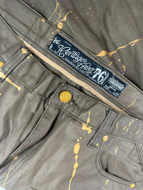 Vintage The Héritage America Hip Hop Flared Baggy jeans 2000s