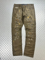Vintage The Héritage America Hip Hop Flared Baggy jeans 2000s