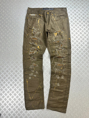 Vintage The Héritage America Hip Hop Flared Baggy jeans 2000s