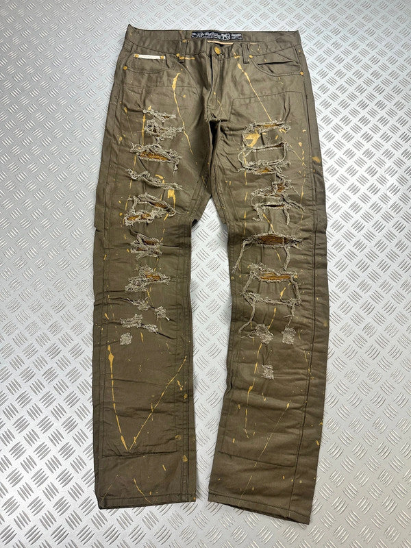 Vintage The Héritage America Hip Hop Flared Baggy jeans 2000s