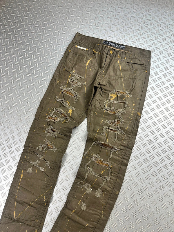 Vintage The Héritage America Hip Hop Flared Baggy jeans 2000s