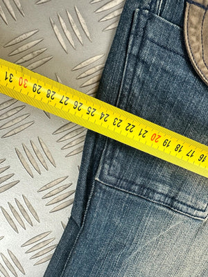 Vintage y2k Japanese boot cut Flared jeans 2000s