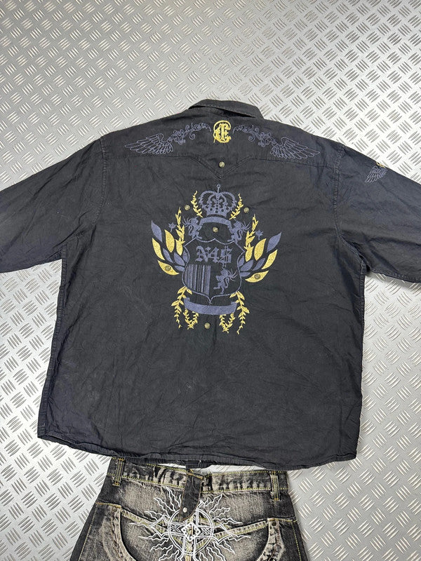 Vintage Hip Hop Affliction y2k shirt 2000s
