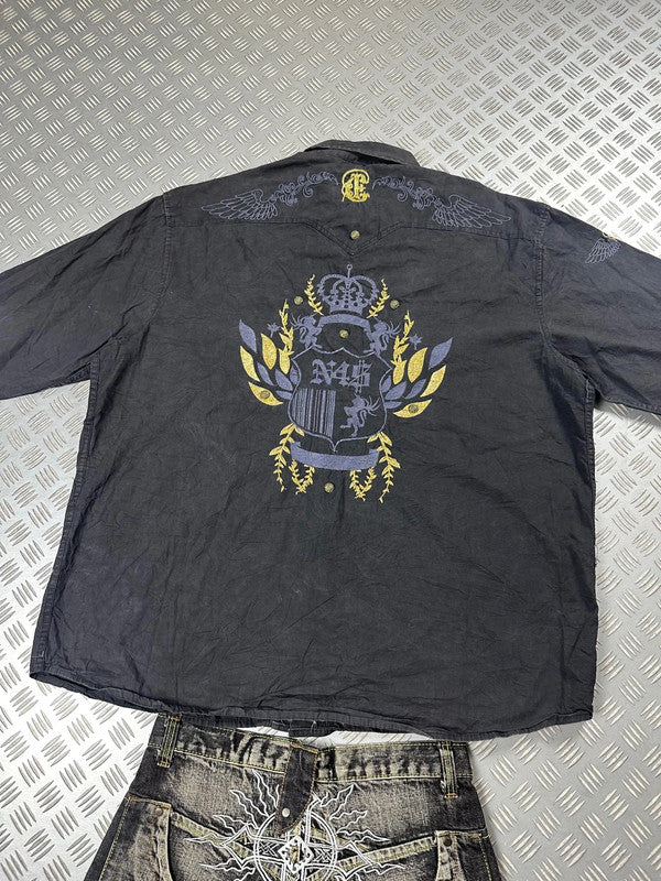 Vintage Hip Hop Affliction y2k shirt 2000s