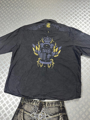Vintage Hip Hop Affliction y2k shirt 2000s