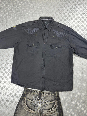Vintage Hip Hop Affliction y2k shirt 2000s