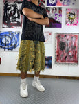 Vintage Hip Hop y2k Baggy Distressed Jorts 2000s short