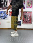 Vintage Hip Hop y2k Flared Baggy Jorts 2000s