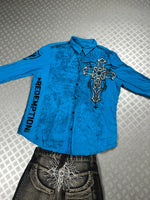 Vintage y2k Hip hop affliction shirt 2000s