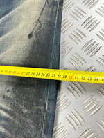 Vintage y2k Hip hop Flared Japanese jeans 2000s