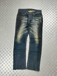 Vintage y2k Hip hop Flared Japanese jeans 2000s