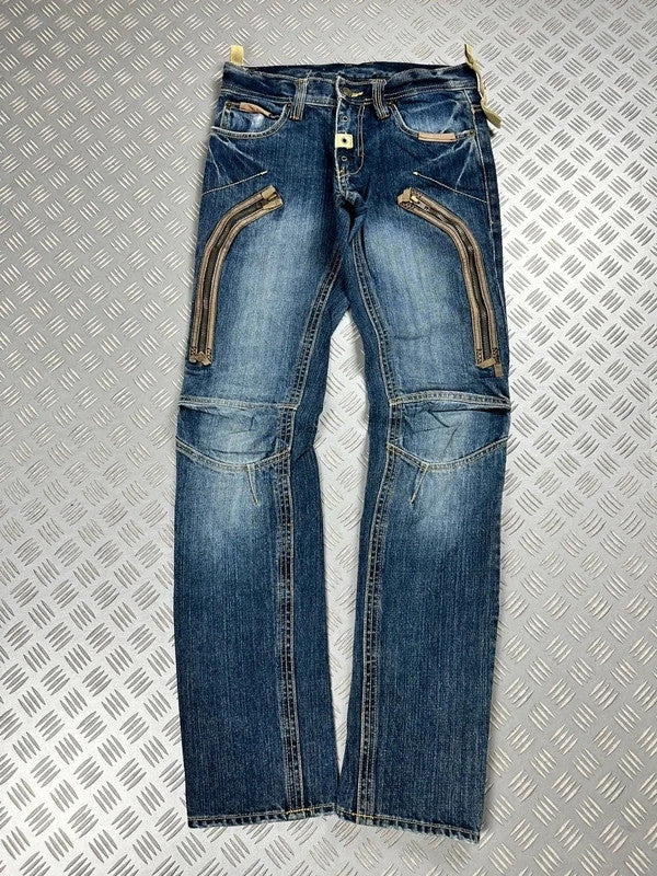 Vintage PPFM y2k Curve Japanese Jeans 2000s