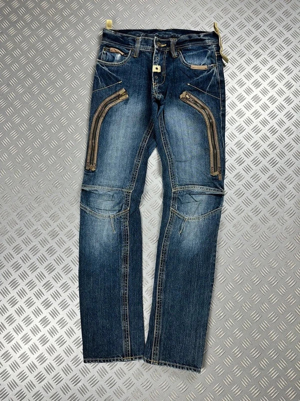 Vintage PPFM y2k Curve Japanese Jeans 2000s