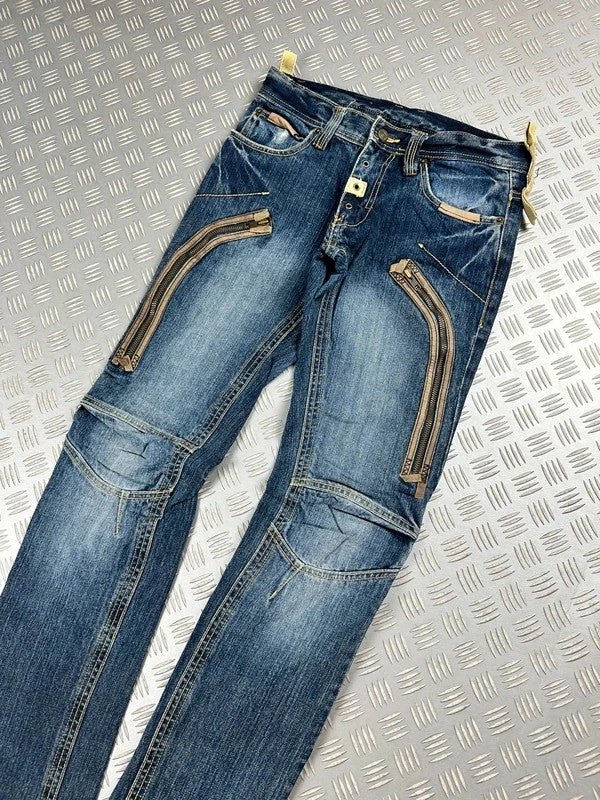 Vintage PPFM y2k Curve Japanese Jeans 2000s