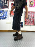 Handmade Baggy Jorts jnco style 2000s patchwork Upcycled