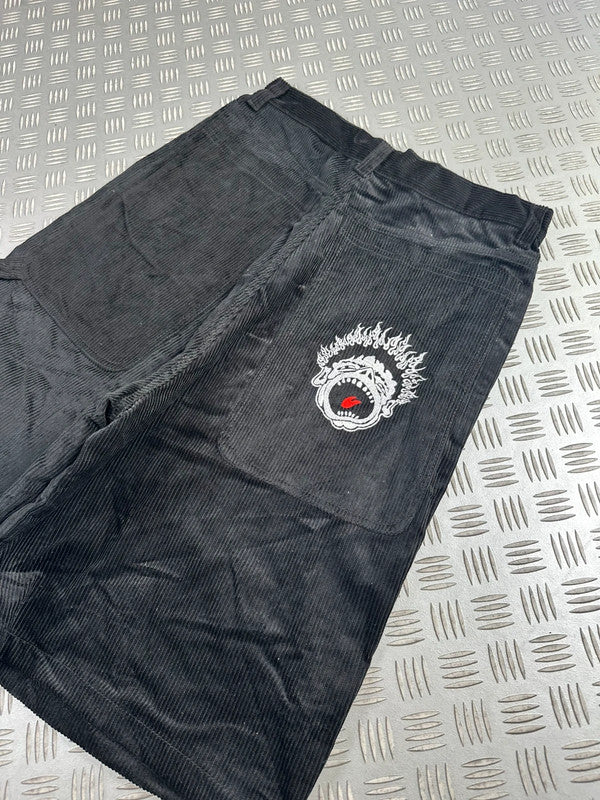 Vintage Hip hop Jorts y2k courdoy jnco style 00s
