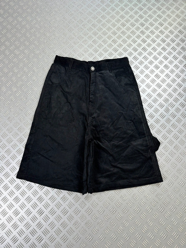 Vintage Hip hop Jorts y2k courdoy jnco style 00s