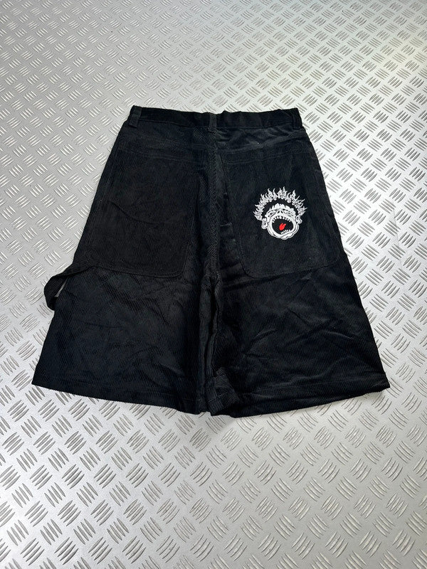 Vintage Hip hop Jorts y2k courdoy jnco style 00s