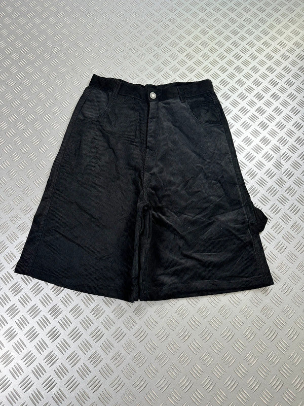 Vintage Hip hop Jorts y2k courdoy jnco style 00s