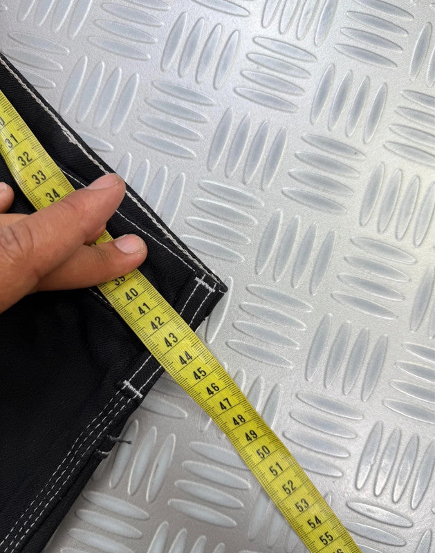 Vintage Dragon y2k Hip hop Jorts 00s jnco style