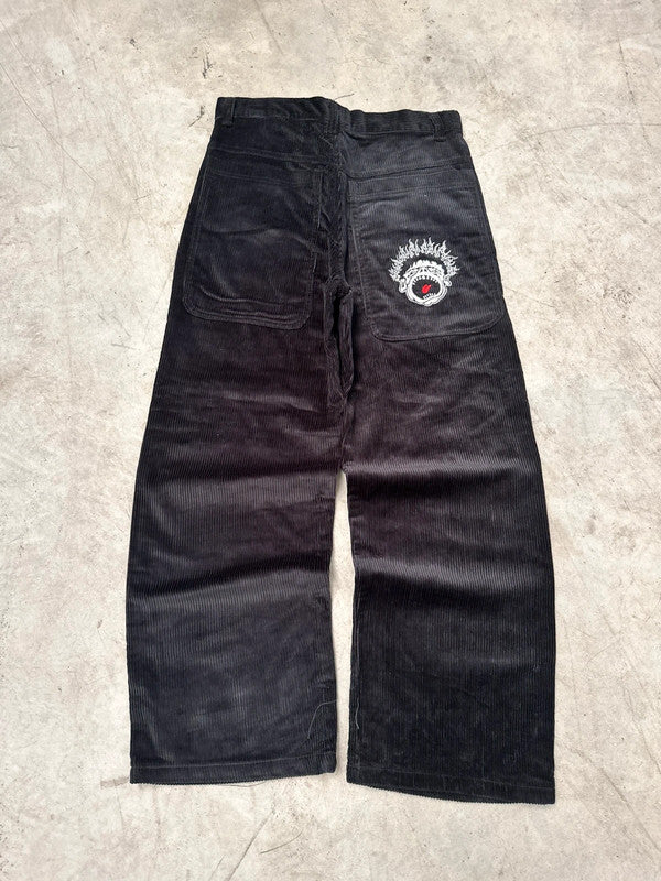 Vintage Y2k Baggy Jeans courdoy jnco style 00s