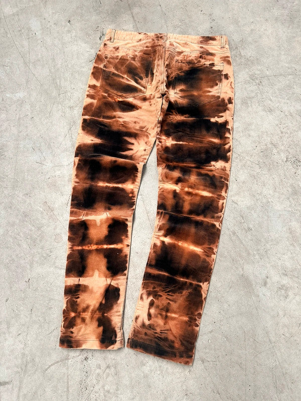 Vintage Y2k Bleached Hip hop jeans 00s