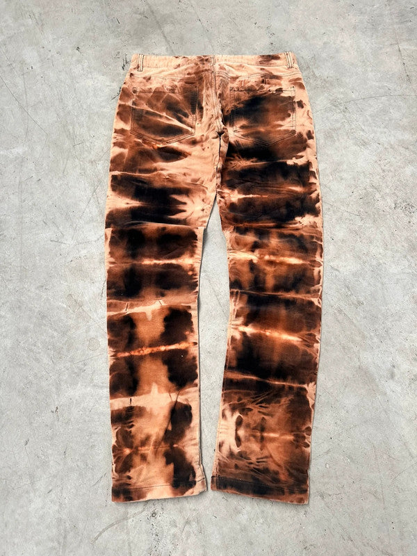 Vintage Y2k Bleached Hip hop jeans 00s