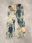 Vintage Hip hop Bleached y2k Baggy jeans 00s