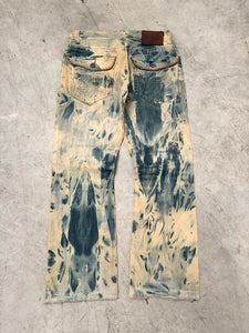Vintage Hip hop Bleached y2k Baggy jeans 00s