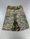 Vintage Y2k Hip Hop Military Multipocket Jorts 00s jnco style