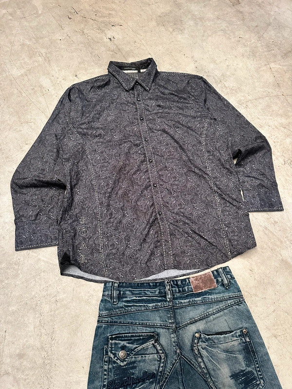 Vintage Roar y2k Hip hop tribal shirt 00s