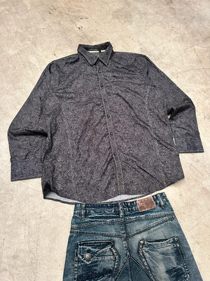 Vintage Roar y2k Hip hop tribal shirt 00s