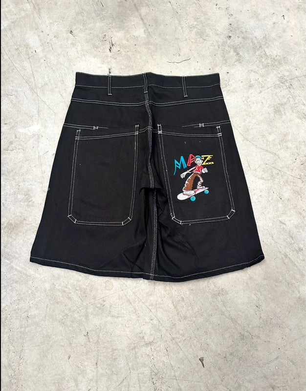 Vintage skate y2k jort jnco style 00s